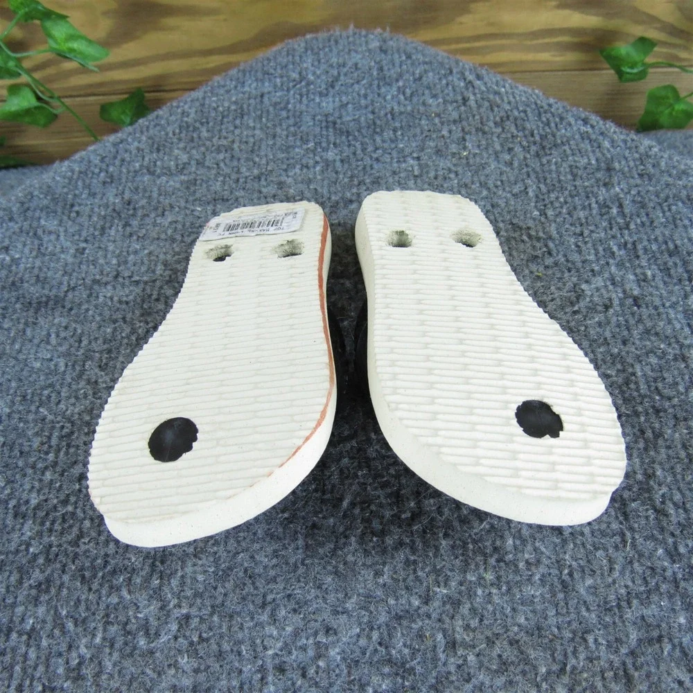 Havaianas Boys Flip Flop  Sz T 9 Medium Red Synthetic Slip On‎